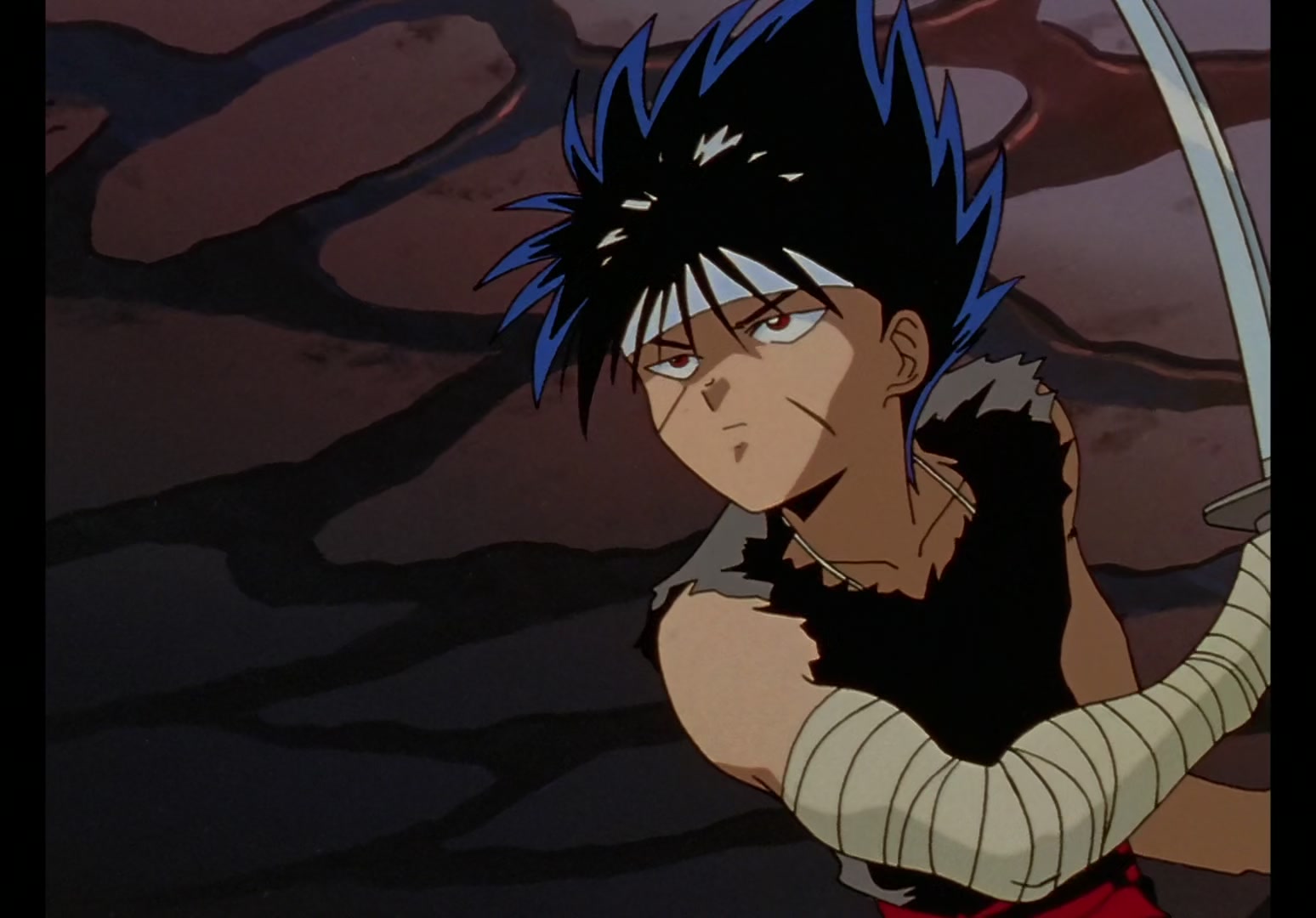 Yu Yu Hakusho Ep 100: The Secret of the Jagan @ 00:03:51