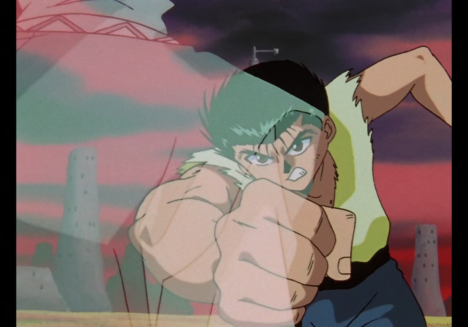 Yu Yu Hakusho Ep 101: Reunion of the Bandits @ 00:10:40