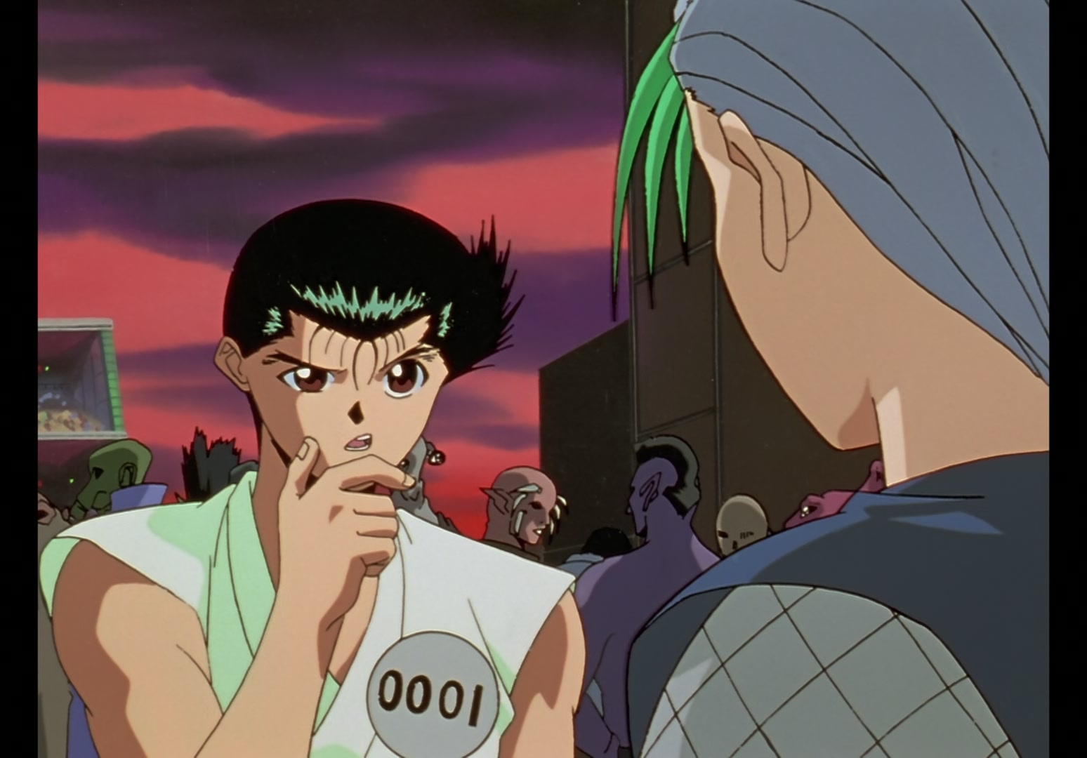 Yu Yu Hakusho Ep 105: The Preliminaries @ 00:03:39