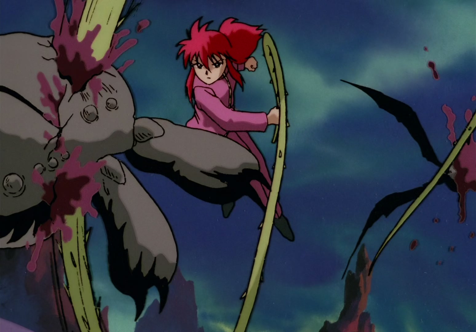 Yu Yu Hakusho Ep 107: The Demon World Tournament Begins @ 00:00:56