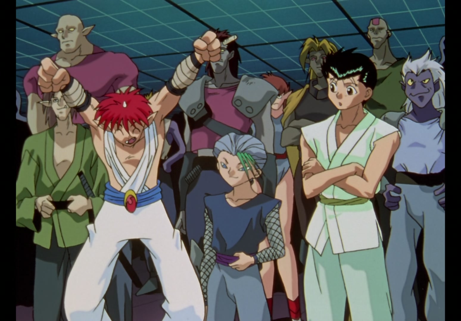 Yu Yu Hakusho Ep 107: The Demon World Tournament Begins @ 00:02:58