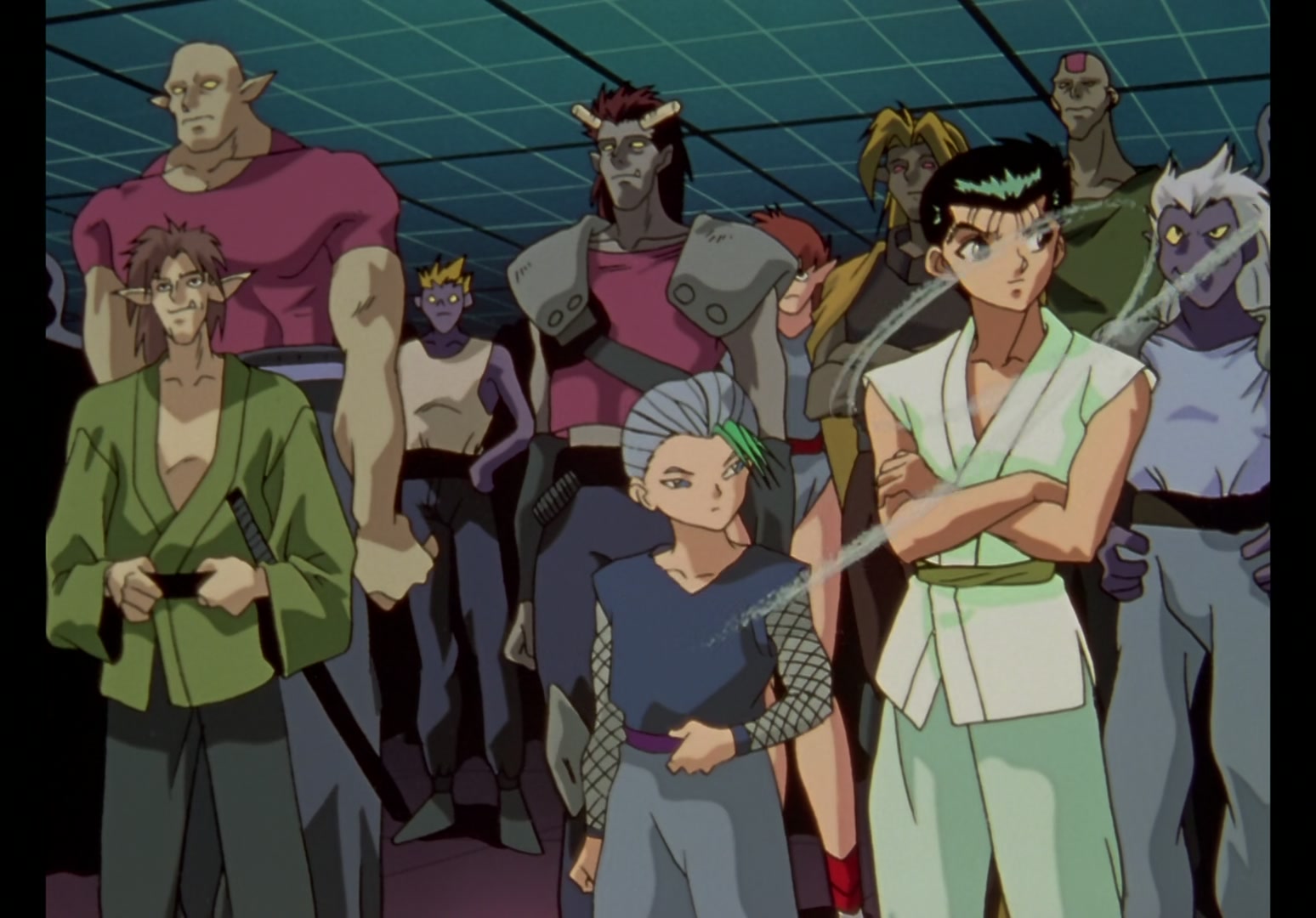 Yu Yu Hakusho Ep 107: The Demon World Tournament Begins @ 00:03:09
